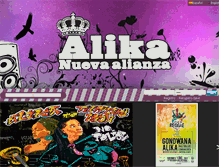 Tablet Screenshot of alika.com.ar