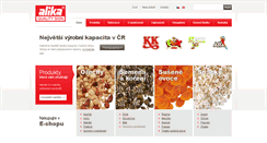 Desktop Screenshot of alika.cz